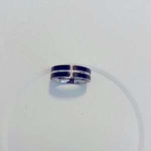 MEN’s *NEW* Size 11 Black & Silver Men’s Ring (Premiere)